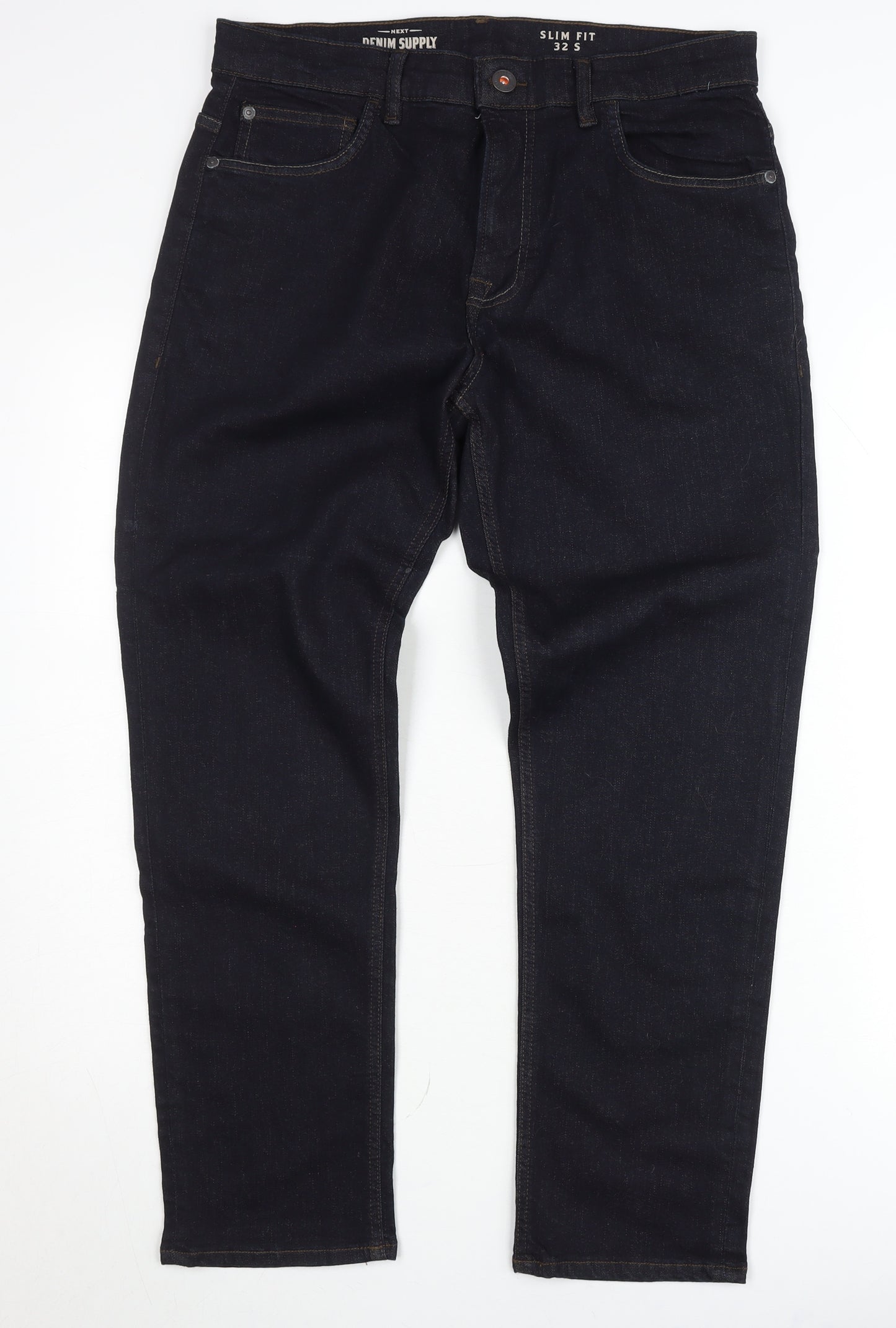 Next Denim Supply Slim Fit Blue Jeans Unisex Adults 32in Waist
