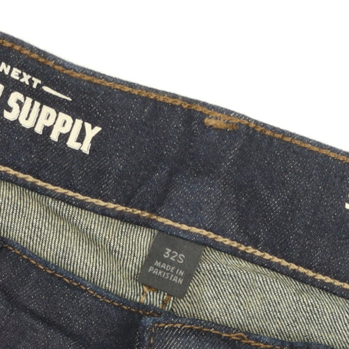 Next Denim Supply Slim Fit Blue Jeans Unisex Adults 32in Waist
