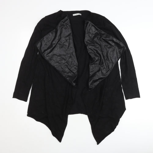 Zara Women’s Black Long Sleeve Open Knit Cardigan L