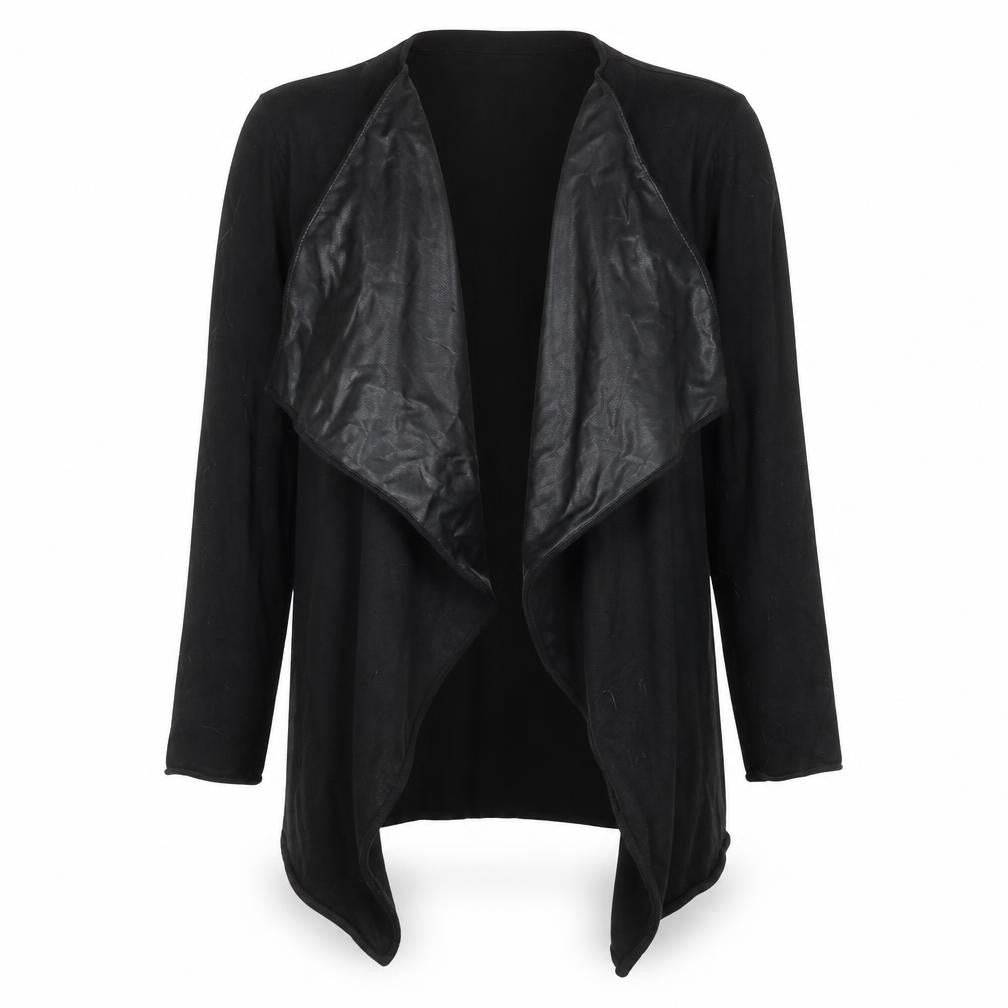 Zara Women’s Black Long Sleeve Open Knit Cardigan L