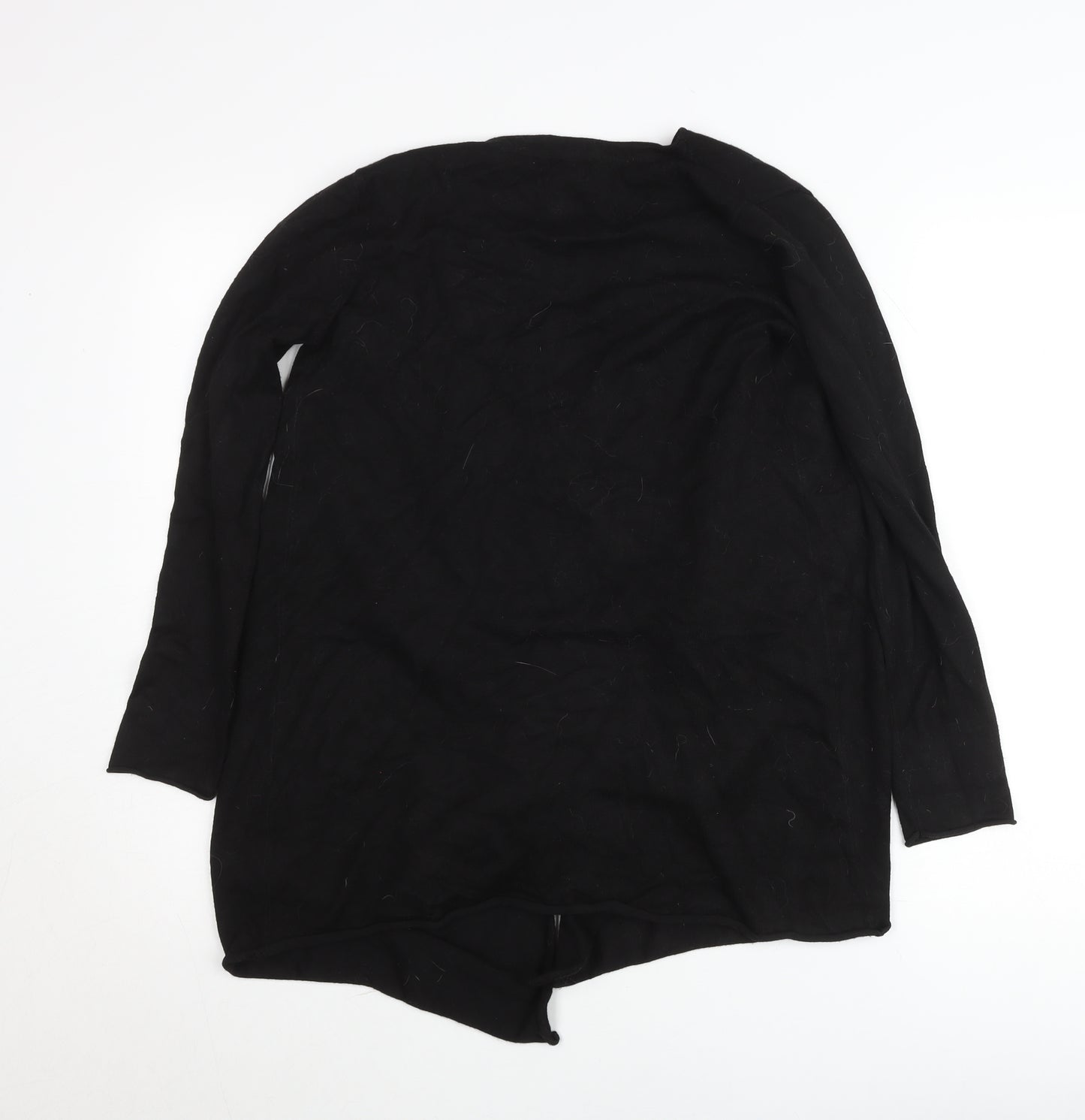Zara Women’s Black Long Sleeve Open Knit Cardigan L