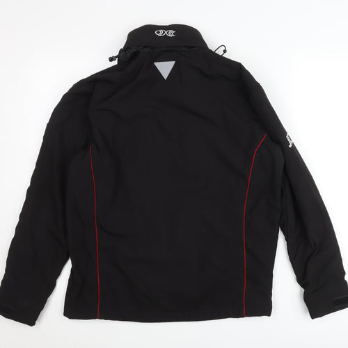Boys Black XS Softshell Jacket with Fleece Lining Outdoor School Coat