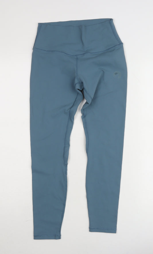 Final Bend Women’s Blue High Rise Ankle Leggings Size M