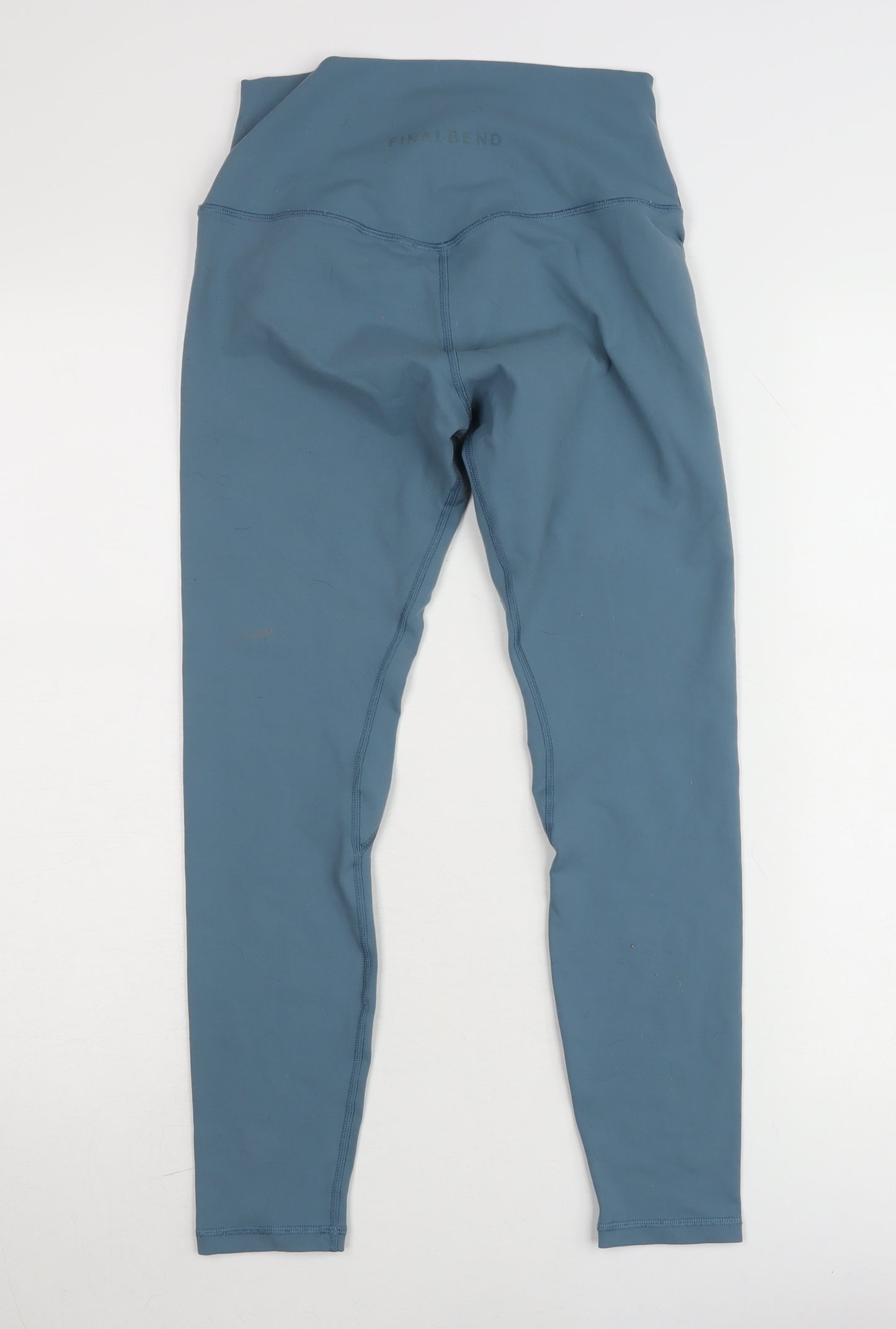 Final Bend Women’s Blue High Rise Ankle Leggings Size M