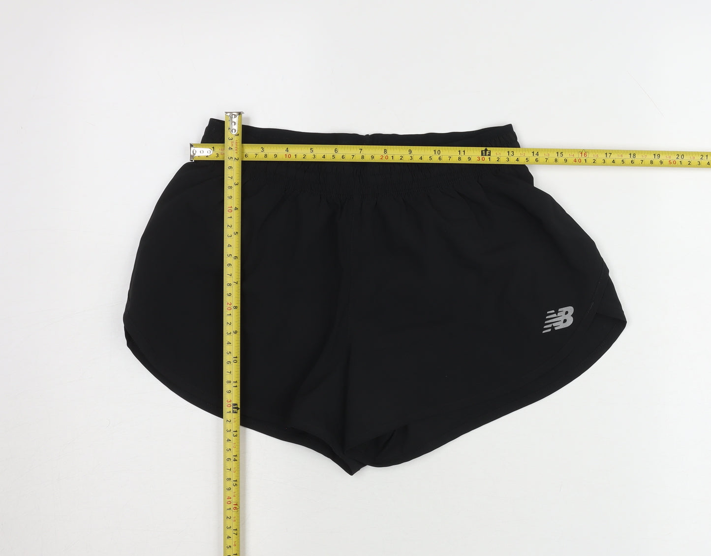 New Balance Womens Black S Athletic Running Gym Shorts
