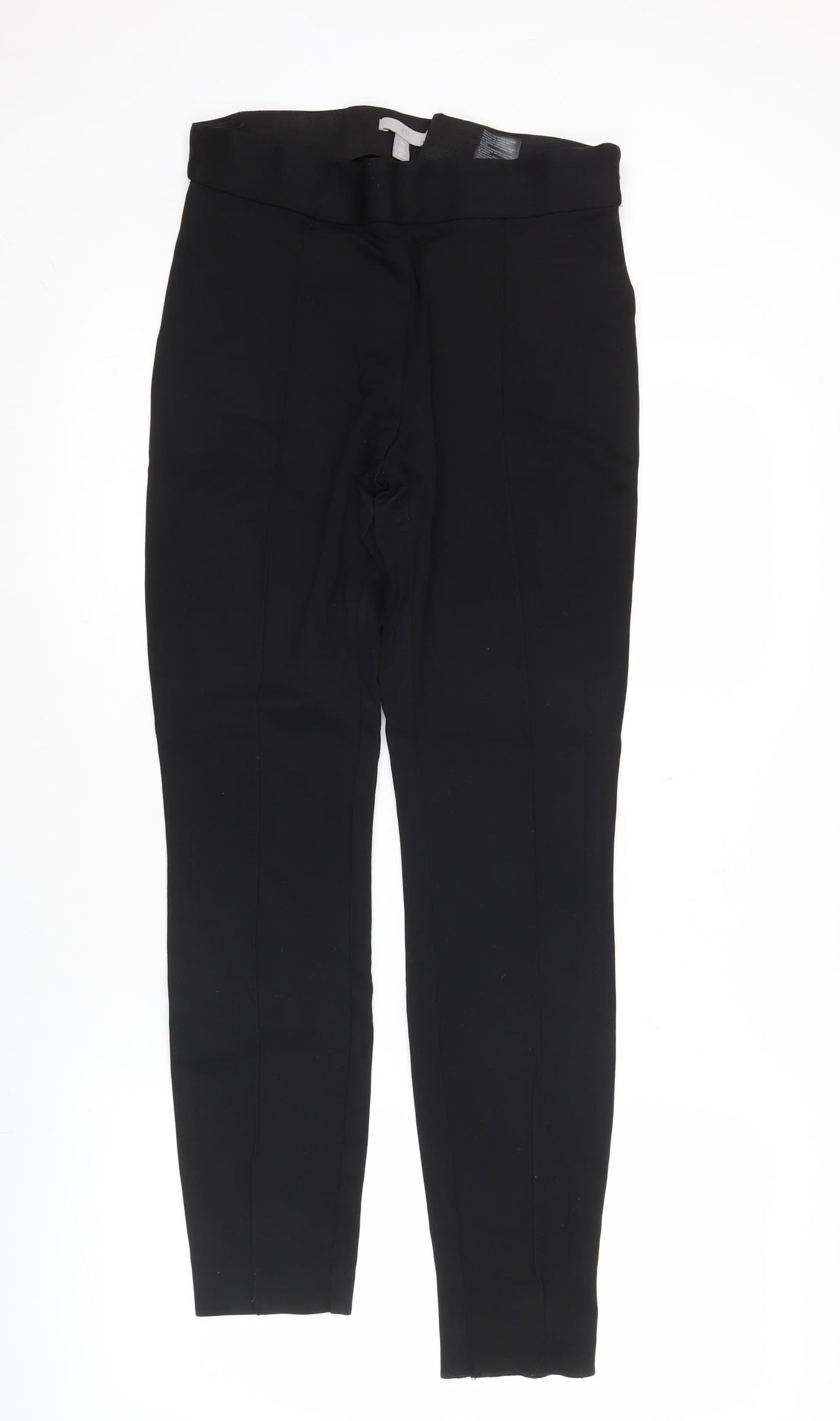 H&M Women’s Black Slim Fit Work Trousers S Regular