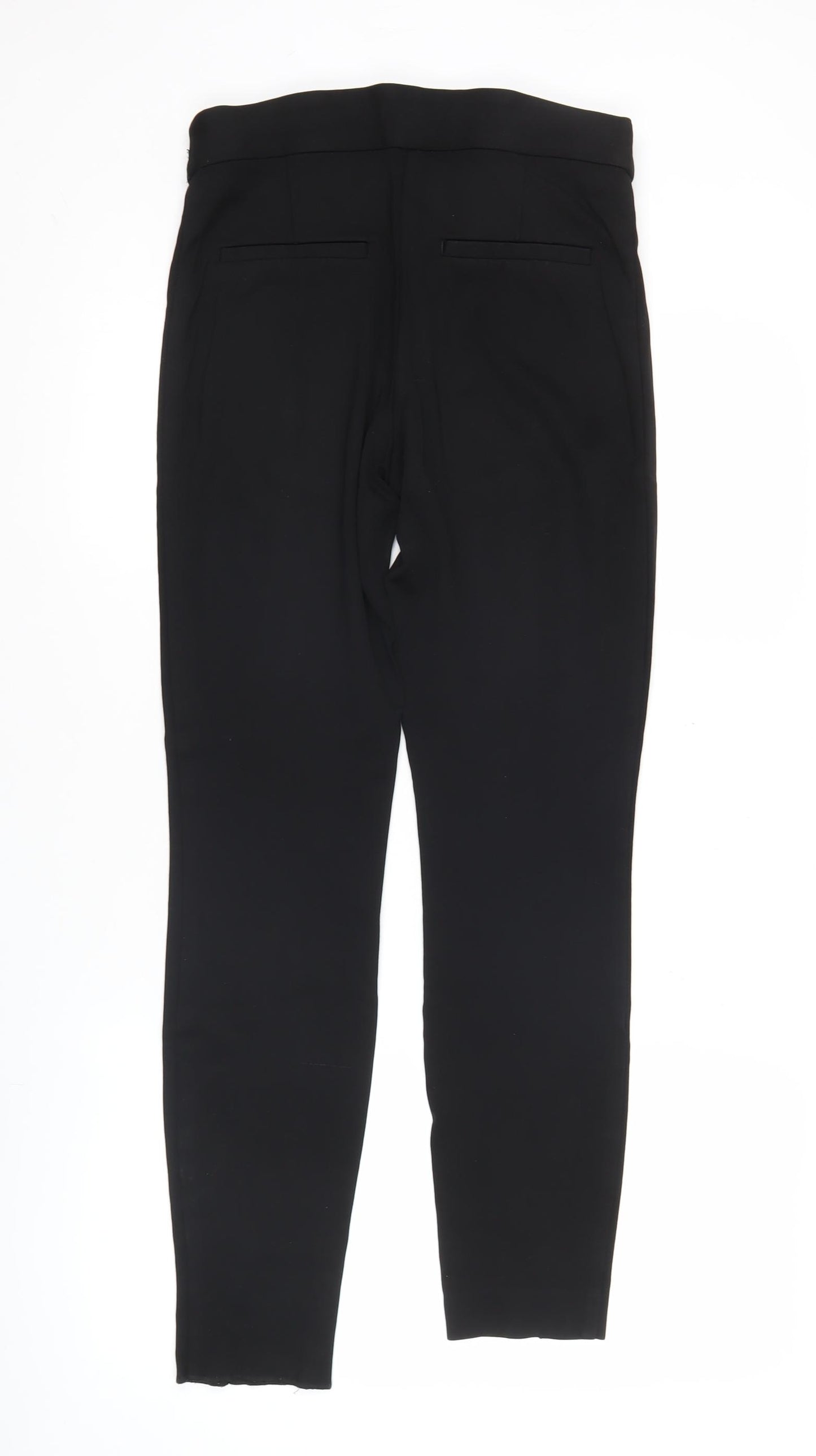 H&M Women’s Black Slim Fit Work Trousers S Regular