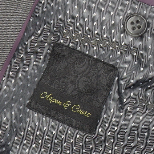 Aspen & Court Men’s Grey Blazer Jacket 44 Chest Classic Formal