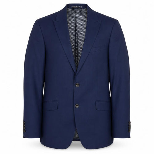 Marks and Spencer Men's Blue 38 Chest Regular Fit Suit Jacket