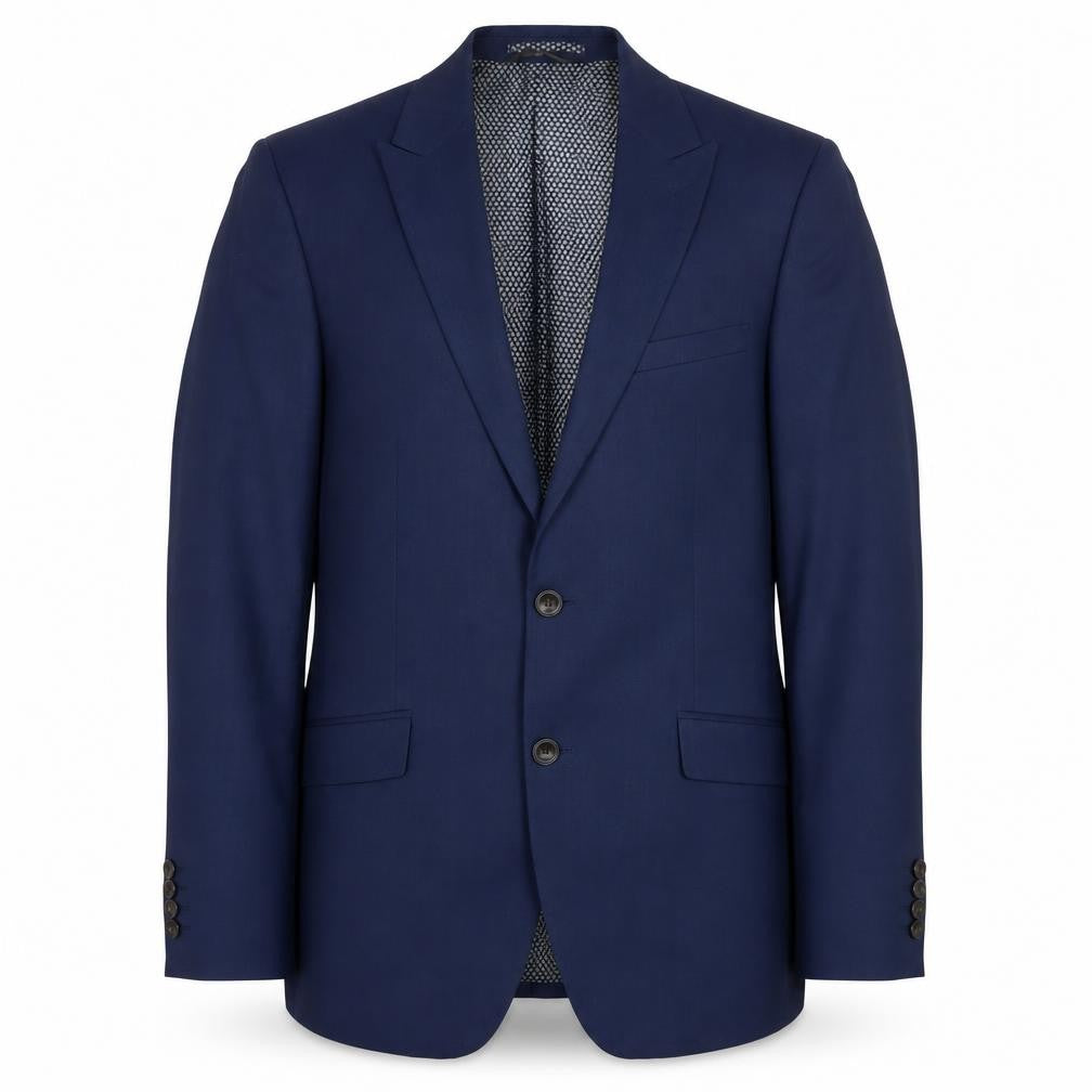 Marks and Spencer Men's Blue 38 Chest Regular Fit Suit Jacket