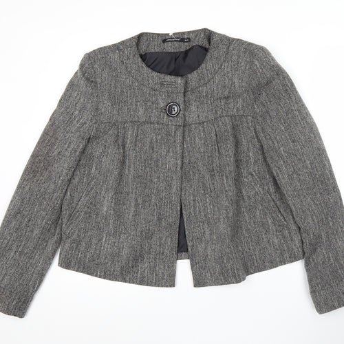 Atmosphere Womens Grey Jacket Size 16 Business Workwear Classic