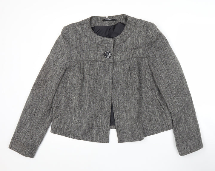 Atmosphere Womens Grey Jacket Size 16 Business Workwear Classic