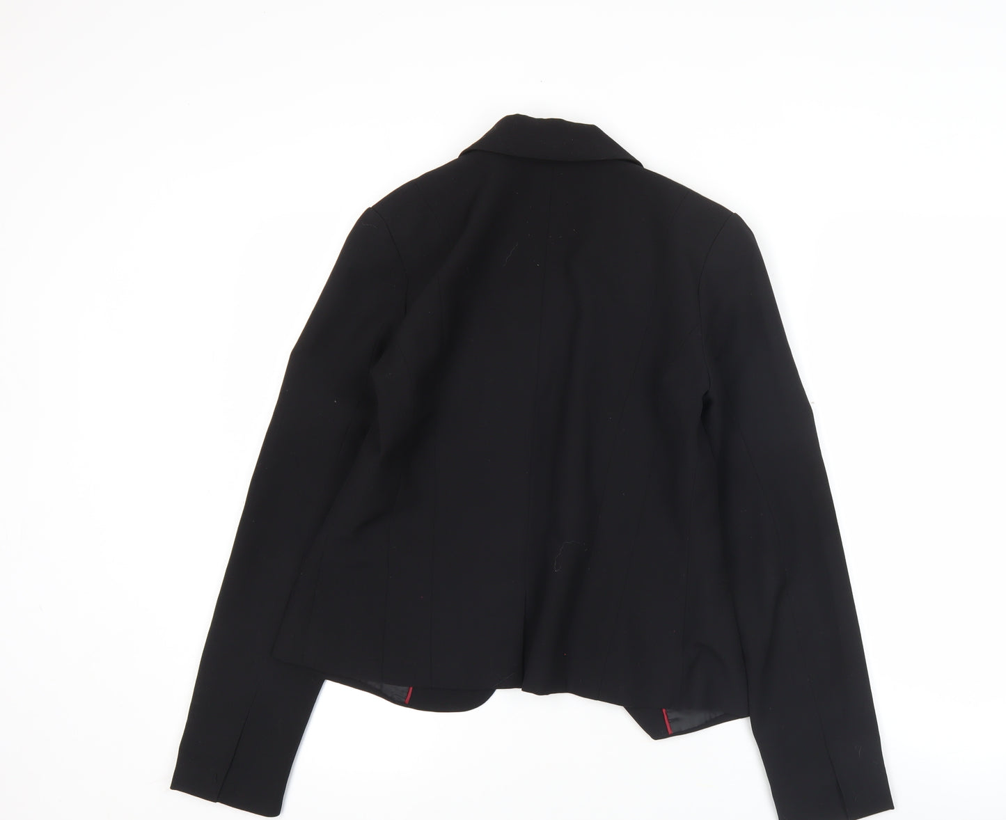 La Redoute Women’s Black Blazer UK 8 Single-Breasted Jacket