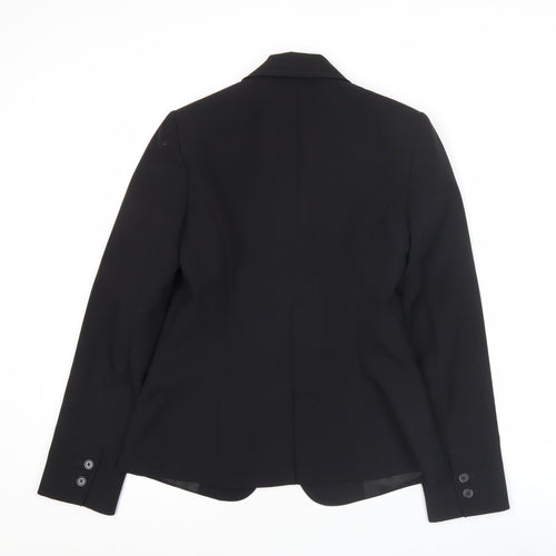Atmosphere Womens Black Blazer Jacket UK 10 Regular Fit Notch Lapel