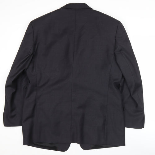 Pierre Cardin Mens Grey Wool Blazer Jacket 44 Regular Classic