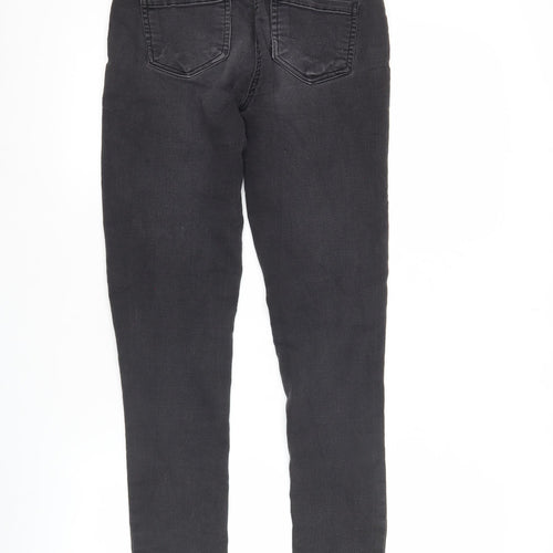Parisian Womens Black Size 6 Distressed Skinny Jeans