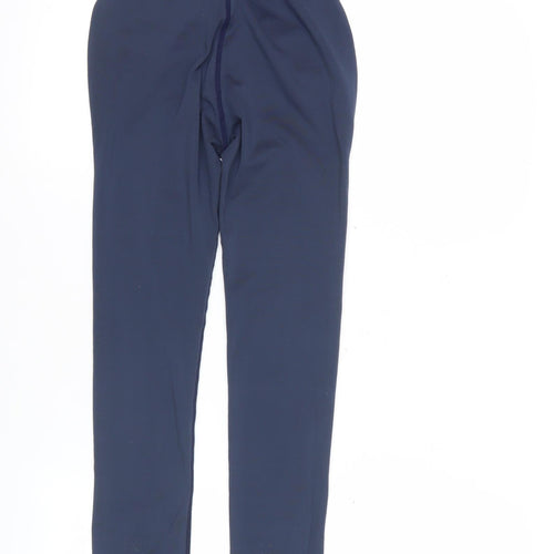 Precision Womens Blue XS Compression Leggings Slim Fit