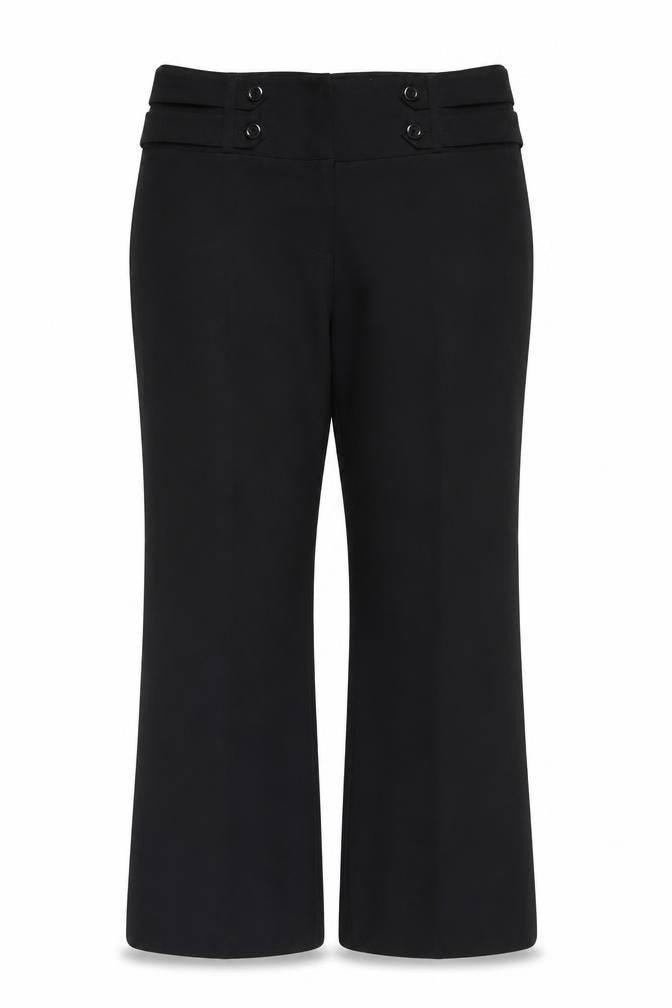 Terminal One Women’s Black Size 14 Straight Leg Trousers