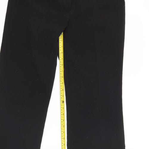 Terminal One Women’s Black Size 14 Straight Leg Trousers