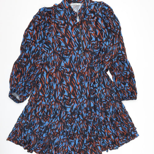 Gallery Women’s Multicoloured Viscose Midi Dress Size 16 A-Line
