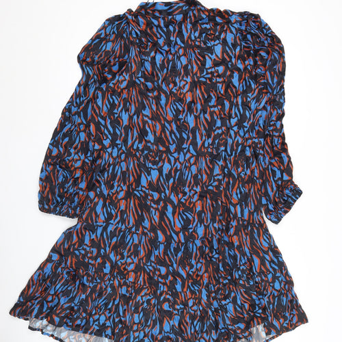 Gallery Women’s Multicoloured Viscose Midi Dress Size 16 A-Line