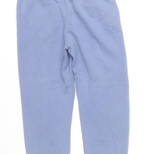 Disney Women Blue Stitch Sweatpants Size 10-12 Fleece Joggers