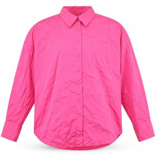 Paul Costelloe Men’s Pink Cotton Blend Long Sleeve Dress Shirt M