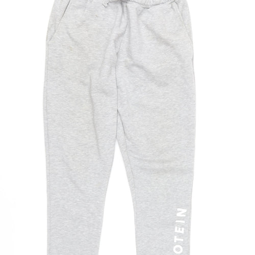MP Men's Grey Jogger Sweatpants Size M Elastic Waist Tapered