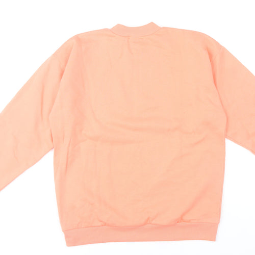 Golf Antiques Women’s Pink Sweatshirt M Crew Neck Long Sleeve Ballybunion