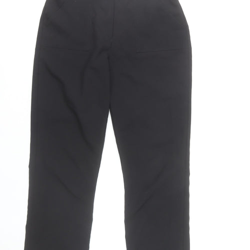 C&A Women’s Black Size 16 Straight Leg Polyester Trousers