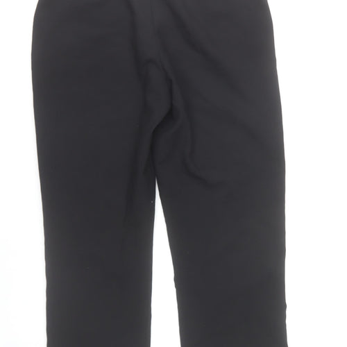 C&A Women’s Black Size 16 Straight Leg Polyester Trousers