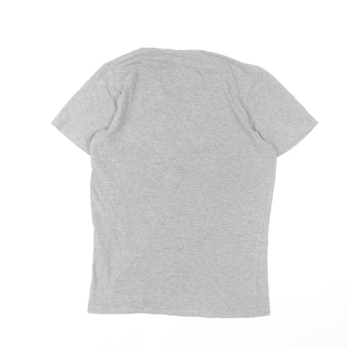 Jack & Jones Men’s Grey Small Crew Neck Short Sleeve T-Shirt