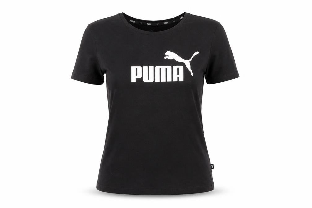 Puma Women's Black T-Shirt Size 12 Short Sleeve Crew Neck