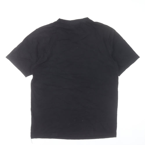 Peter Storm Men's Black Medium Graphic Outdoor Cotton T-Shirt