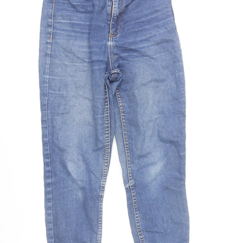 New Look Hallie Women's Blue Size 8 High Rise Skinny Jeans