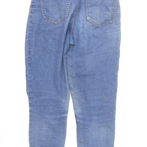 New Look Hallie Women's Blue Size 8 High Rise Skinny Jeans