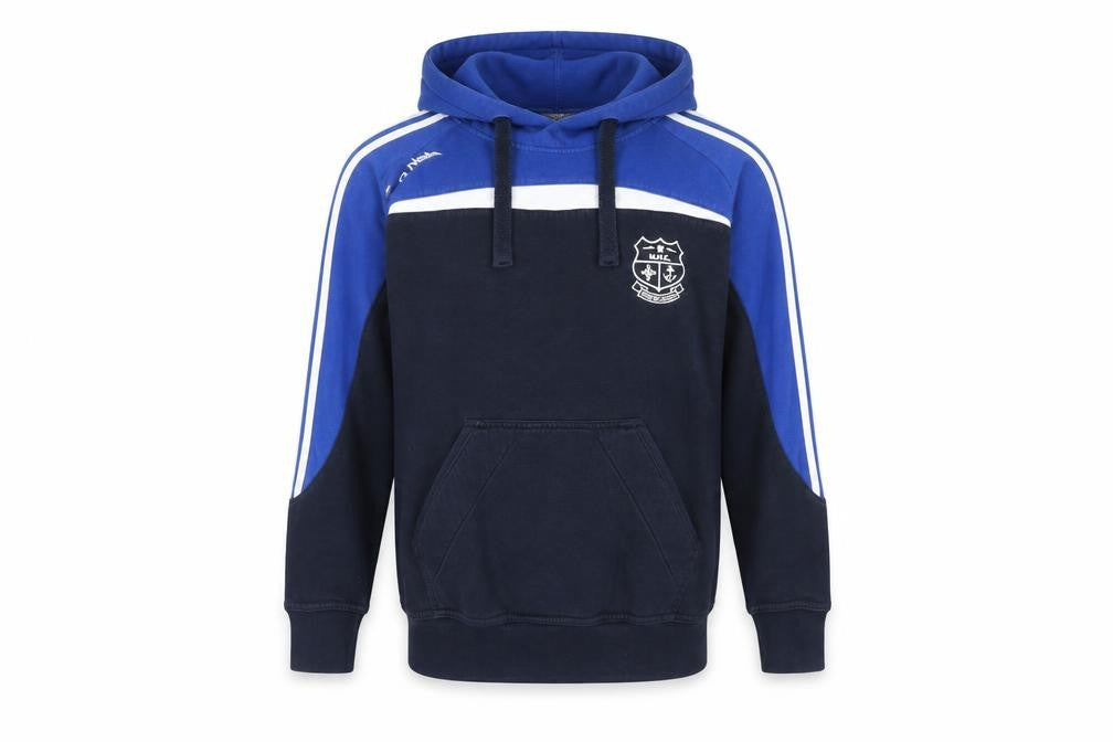 Front view of O'Neill Men’s Blue Pullover Hoodie Small Logo Sportswear