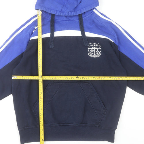 O'Neills Men’s Blue Pullover Hoodie Small Logo Sportswear