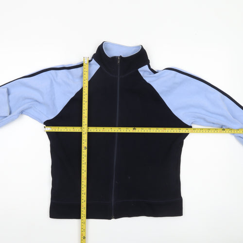 Marks and Spencer Women’s Blue Zip Front Basic Jacket UK 12