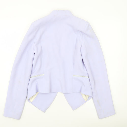 River Island Women’s Purple Size 10 Tailored Suit Jacket