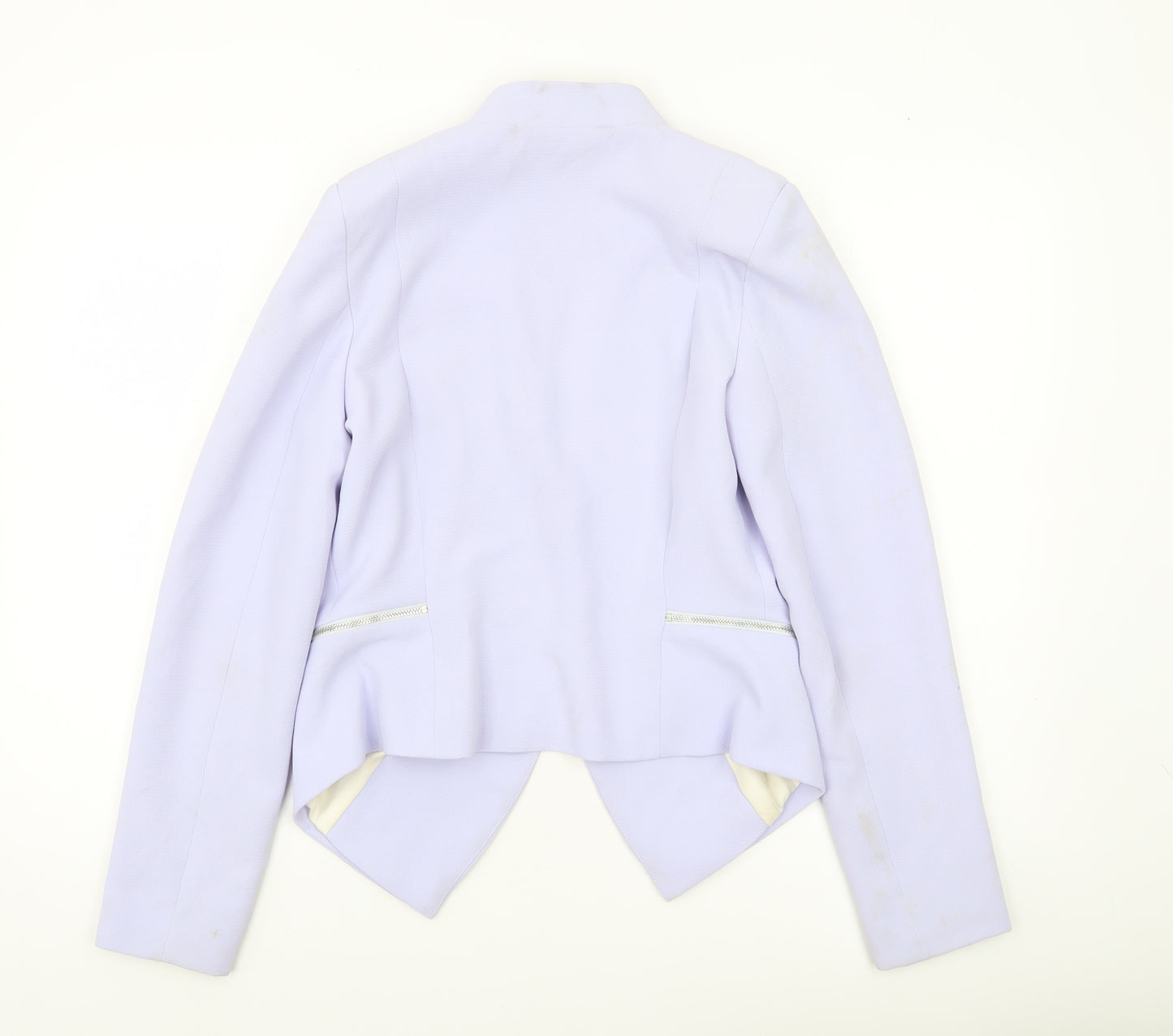 River Island Women’s Purple Size 10 Tailored Suit Jacket