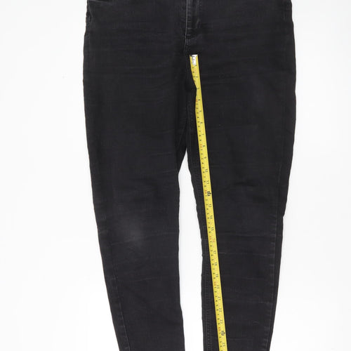 Savida Women’s Black Size 16 Skinny Slim Fit Stretch Jeans
