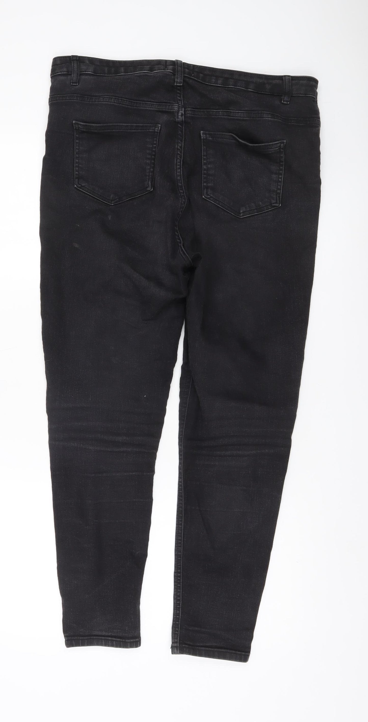Savida Women’s Black Size 16 Skinny Slim Fit Stretch Jeans
