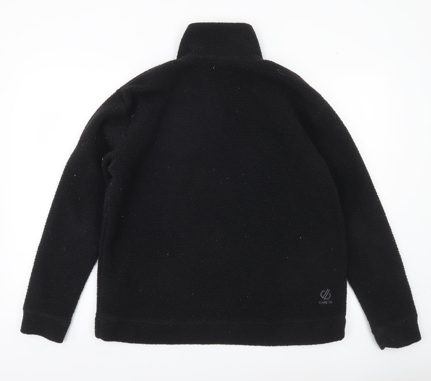 Dare 2B Women's Black Fleece Sweatshirt UK 10 1/4 Zip Outdoor