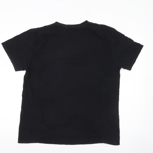 Zara Men Black Freddie Mercury Graphic Band T-Shirt Size M