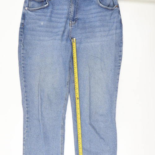 Dunnes Stores Women’s Blue High Rise Straight Jeans Size 18