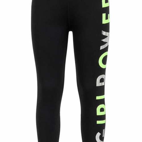 Dunnes Stores Girls Black Ankle Leggings M #GirlPower Sports Activewear