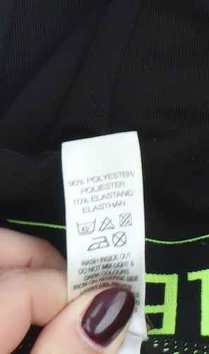Dunnes Stores Girls Black Ankle Leggings M #GirlPower Sports Activewear