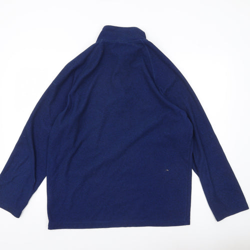 Trespass Men’s Blue XL Fleece Pullover Sweatshirt Outdoor Hiking