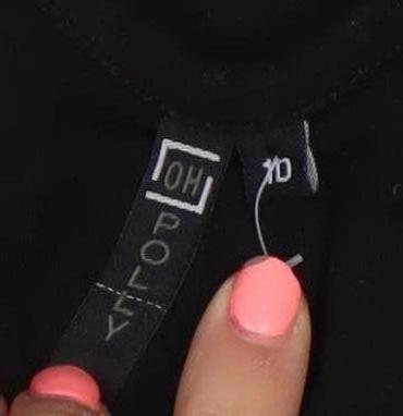 Oh Polly Women Black Size 10 Sleeveless Slim Fit Playsuit